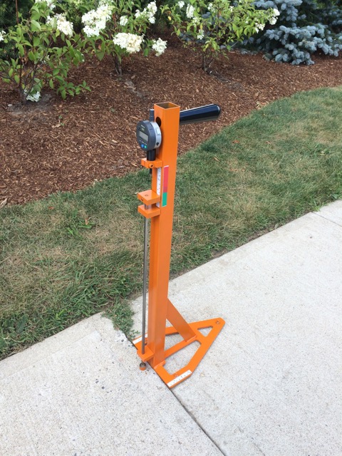 RIVAL’s sidewalk faulting measurement tool